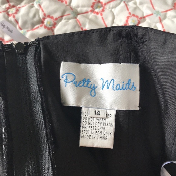 Pretty maids ruched strapless corset dress - Picture 8 of 10